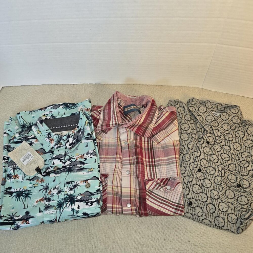 Set of 4 Cody James/Cowboy Hardware/Ecko/Free Planet Boy's Cotton shirts